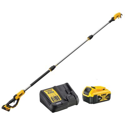Sécateur sur perche XR 18V 5 Ah Li-ion sans fil, tête articulée, lame remplaçable - DCMPP569P1-QW
