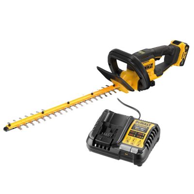 Taille haies 55 cm écartement de 19 mm XR 18V 5 Ah Li ion Dewalt DCMHT562P1 QW - vue 3