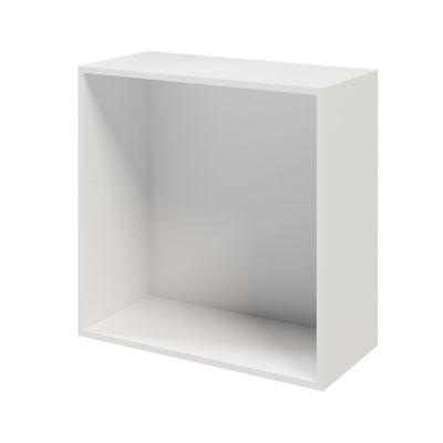 Caisson blanc GoodHome Atomia H. 75 x L. 75 x P. 35 cm