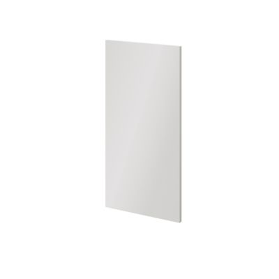 Porte battante blanche brillante GoodHome Atomia H 74,7 x L. 37,2 cm