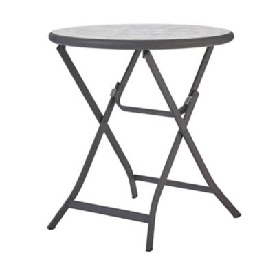 Table de jardin pliante Kythros ?70 cm