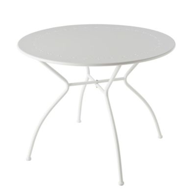 Table de jardin Vernon ?95 cm gris nuage