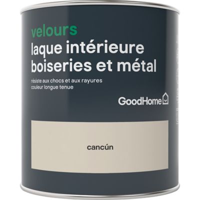 Laque boiseries et métal GoodHome Cancun Velours 0,75L