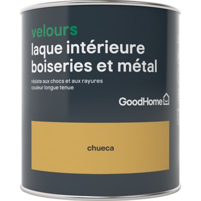 Laque boiseries et métal GoodHome Chueca Velours 0,75L