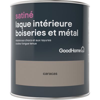 Laque boiseries et métal GoodHome Caracas Satin 0,75L
