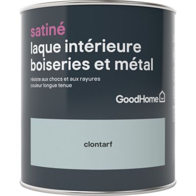 Laque boiseries et métal GoodHome Clontarf Satin 0,75L