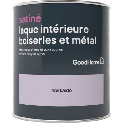 Laque boiseries et métal GoodHome Hokkaido Satin 0,75L