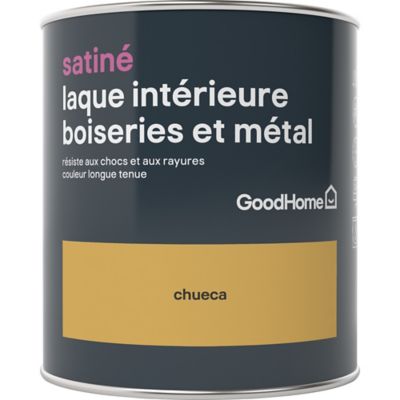 Laque boiseries et métal GoodHome Chueca Satin 0,75L