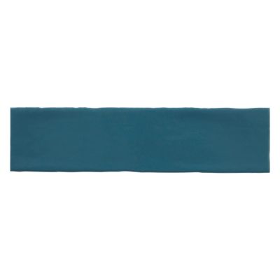 Carrelage mural Vernisse 7,5x30 cm bleu nuit