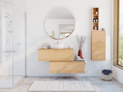 Carrelage mural blanc 25,16x40,24cm Salerna