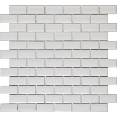 Mosaïque blanc 30x30cm Trentie GoodHome