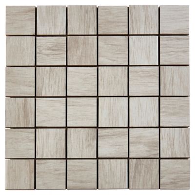Mosaïque blanc 30x30cm Wychwood GoodHome