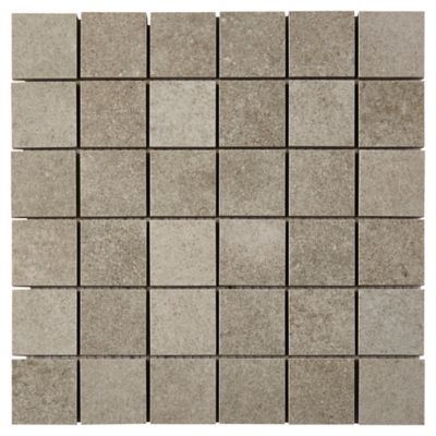 GoodHome - Mosaïque gris moyen 30x30cm Kontainer