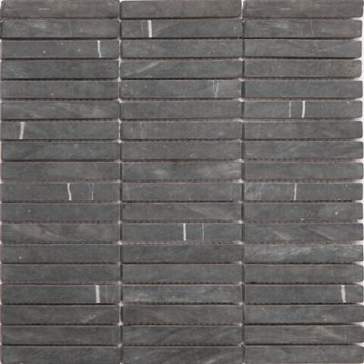 GoodHome - Mosaïque gris clair 30x30,4cm Blue stone