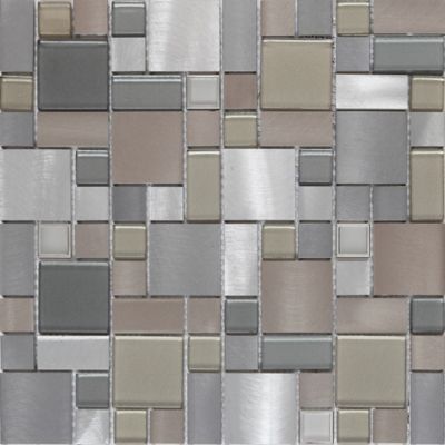 Mosaïque gris 30x30cm Tourino GoodHome