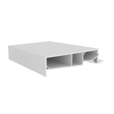 Tapée d'isolation pour fenêtre et porte fenêtre pvc blanc 160 mm