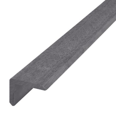 Finition L lame de terrasse Neva composite anthracite L.220 cm