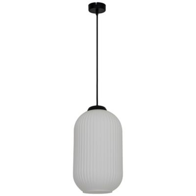 Suspension Walgis GoodHome E27 blanc