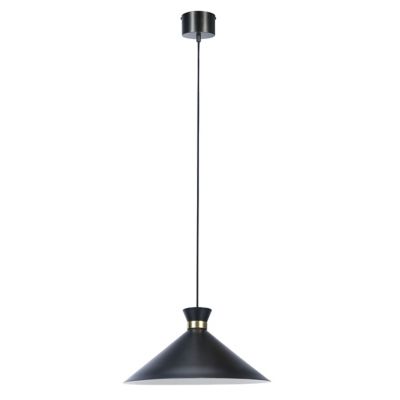 Suspension Apennin 35cm E27 IP20 noir