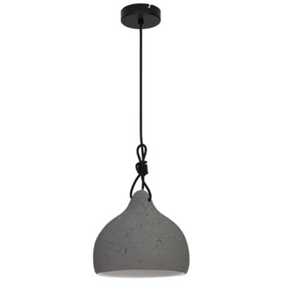 Suspension Aulavik GoodHome E27 gris