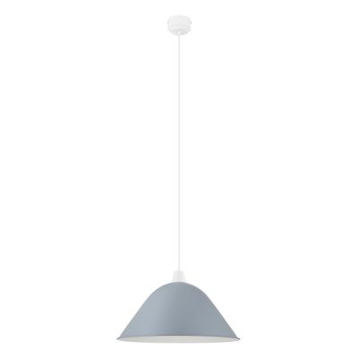 Suspension Calume GoodHome gris clair 48cm IP20 E27