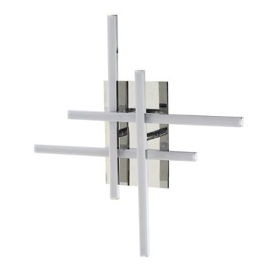 Applique murale LED intégrée Alani 660lm 10W IP20 GoodHome argent