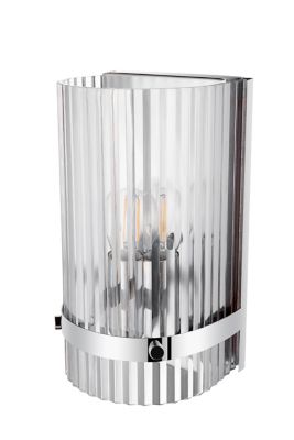 GoodHome - Applique murale Rhyolit E14 IP20 argent