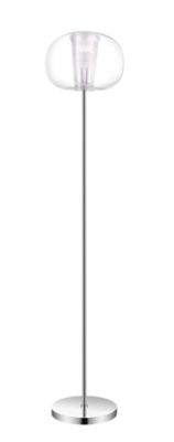 GoodHome - Lampadaire Delmez E27 IP20 transparent