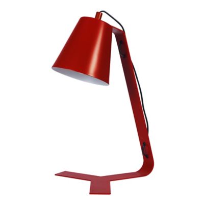 Lampe à poser Bangoran E14 IP20 rouge