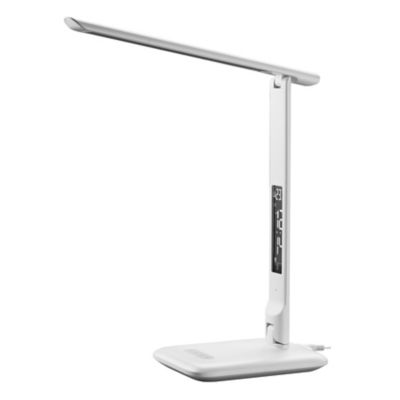 GoodHome - Lampe de bureau LED intégrée Conjola 600lm IP20 12W GoodHome Blanc