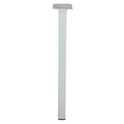 Pied de meuble Diall blanc 25 x 25 x H. 150 mm