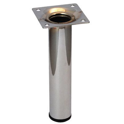 Pied de meuble Diall H. 150 mm x ø 30 mm chromé