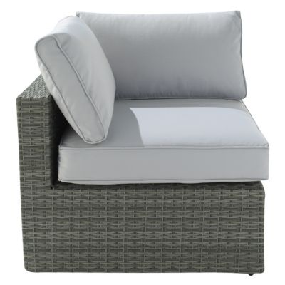 Elément d'angle en rotin Sulana