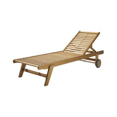 Bain de soleil bois Blooma Aland