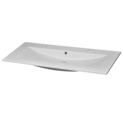 Plan vasque blanc Cooke & Lewis Essential 120 cm