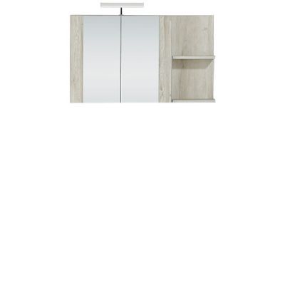 Armoire miroir blanc Cooke & Lewis Amazon 100 cm