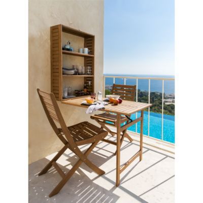 Table De Balcon 2 En 1 Aland Pliante 111 X 60 Cm Castorama