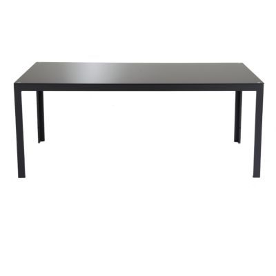 Table de jardin en métal Halis 180 x 90 cm