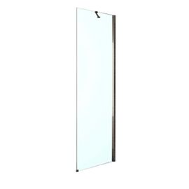 Paroi de douche fixe transparente 100 cm Akiti