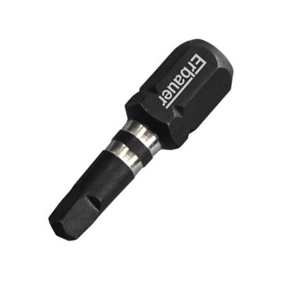 Embout de vissage torsion impact SQ2 25 mm Erbauer - 3 pièces