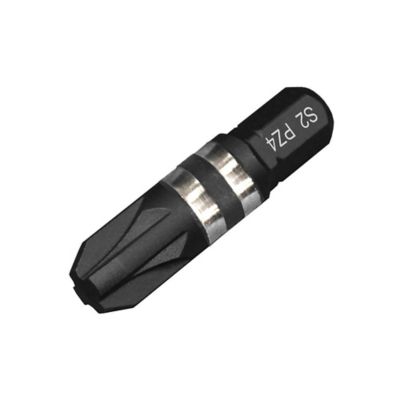 Embout de vissage torsion impact PZ4 25 mm Erbauer - 3 pièces