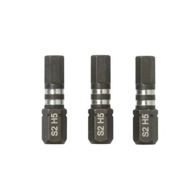 Embout de vissage torsion impact H5 25 mm Erbauer - 3 pièces