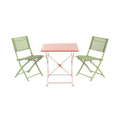 Chaise de jardin en métal Saba