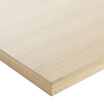 Plan de toilette plaqué chêne L.126 x P.50 cm  Cooke & Lewis Harmon