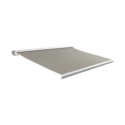 Store de terrasse coffre intégral motorisé Blooma avec LED cappuccino 4 x 3m