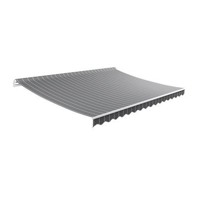 Store de terrasse monobloc manuel Blooma Orlando rayé 4 x 3m