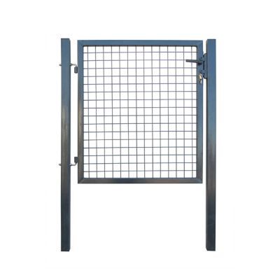 Portillon grillage à  sceller Akela anthracite h.1 m