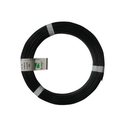 Fil de tension plasitifé noir 100m ?2 7mm