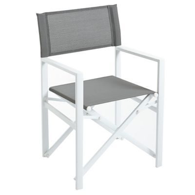 Fauteuil de jardin en métal régisseur Batang