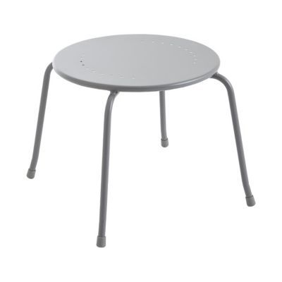 Table basse de jardin en métal Gloria anthracite